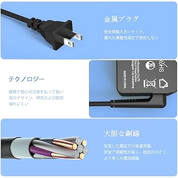 Amazon.co.jp: 【EAOYHGB 65WタイプC PD充電対応】USB C AC